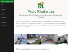 Tablet Screenshot of pedroribeirolda.com